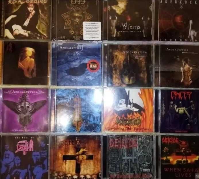 (NOVOS PREÇOS) Cds de metal e rock para venda