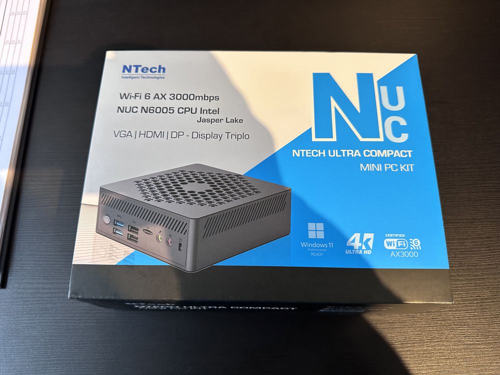 NUC NTECH Mini PC Intel Pentium N6005