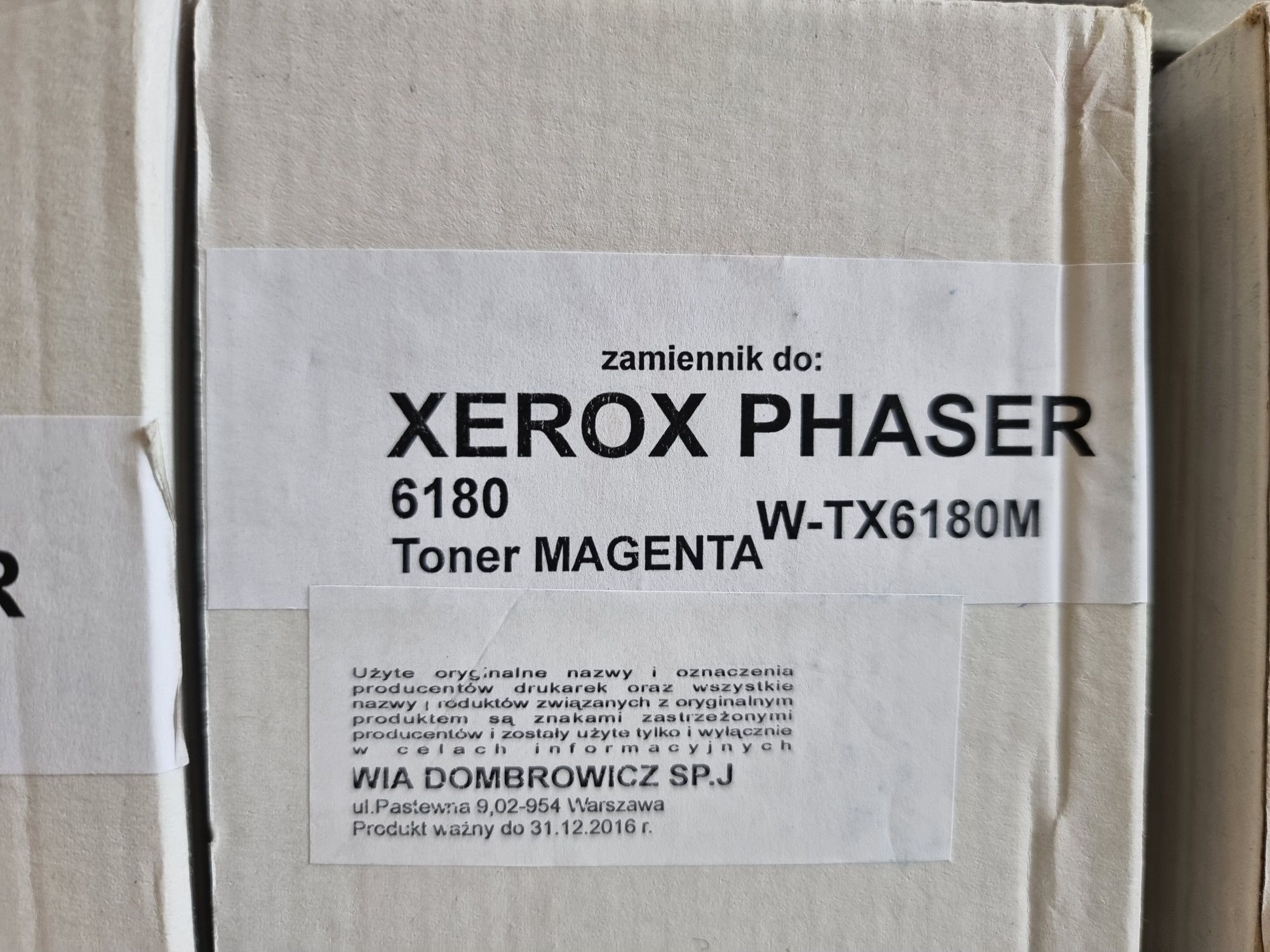 Xerox Phaser 6180 tonery