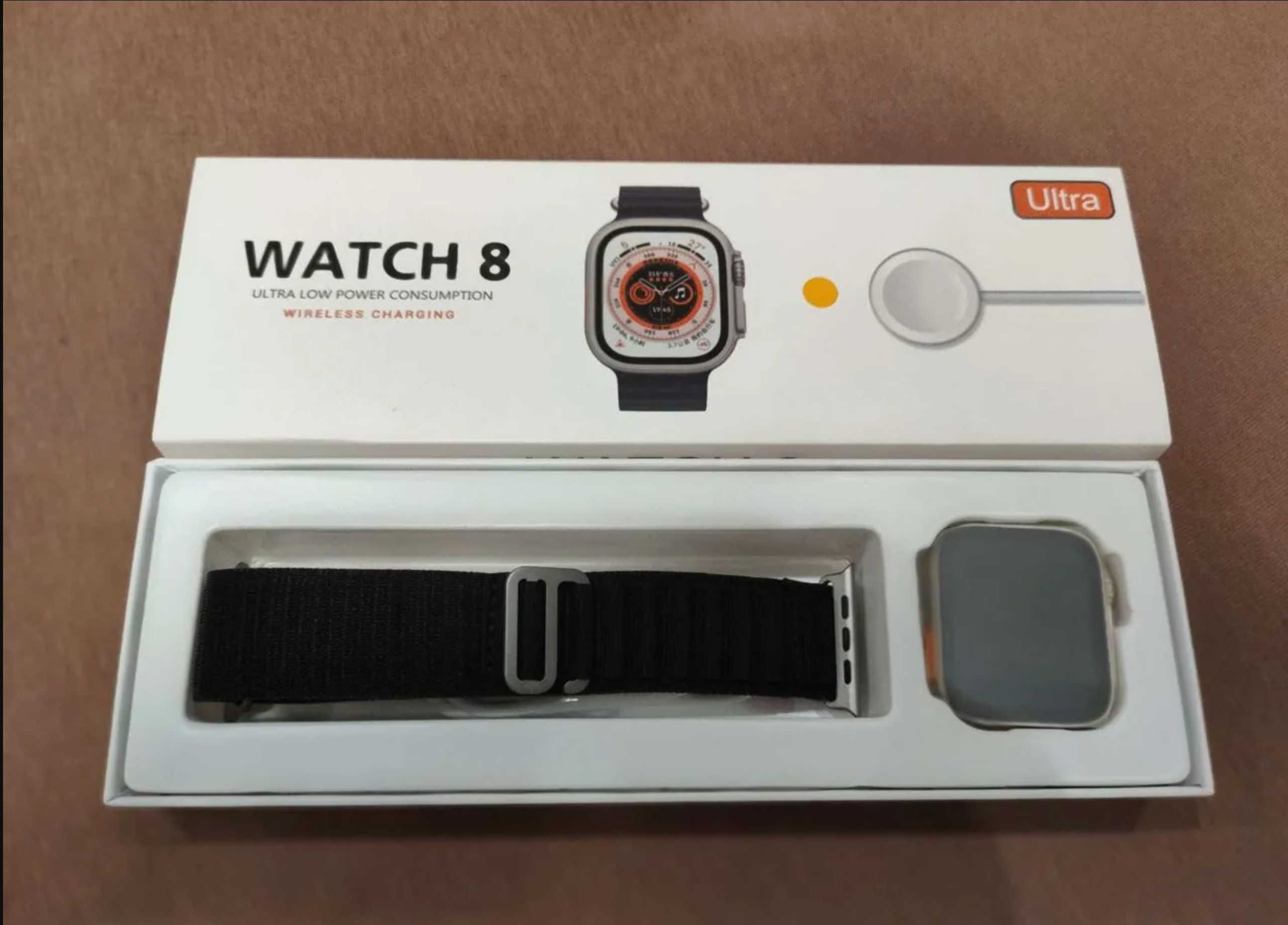 Gs 8 ultra новые смарт часы годинник блютуз укр мова новий в коробці