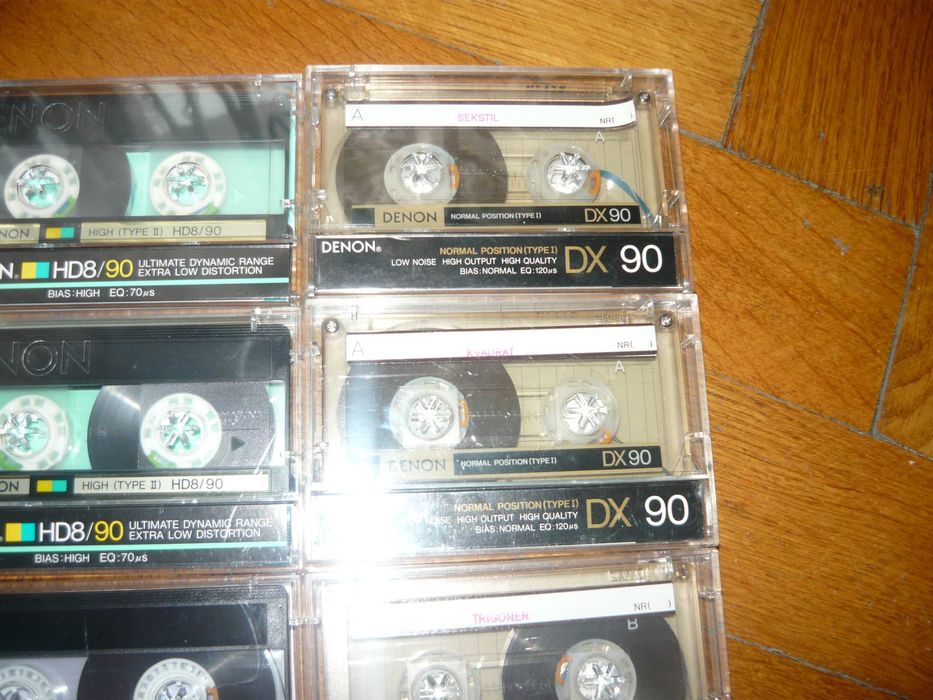 Kasety Denon typ II i I 20 szt