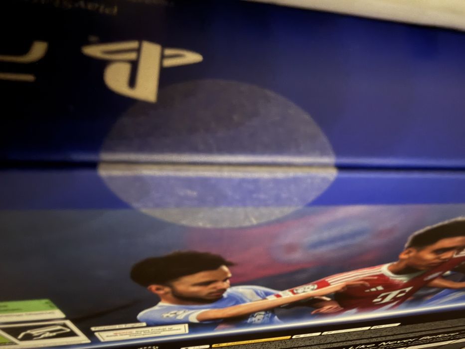 Playstation 5 selada e fatura digital com o fc26