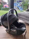 Fotelik Cybex Cloud i-size + plus rozkładany  czarny