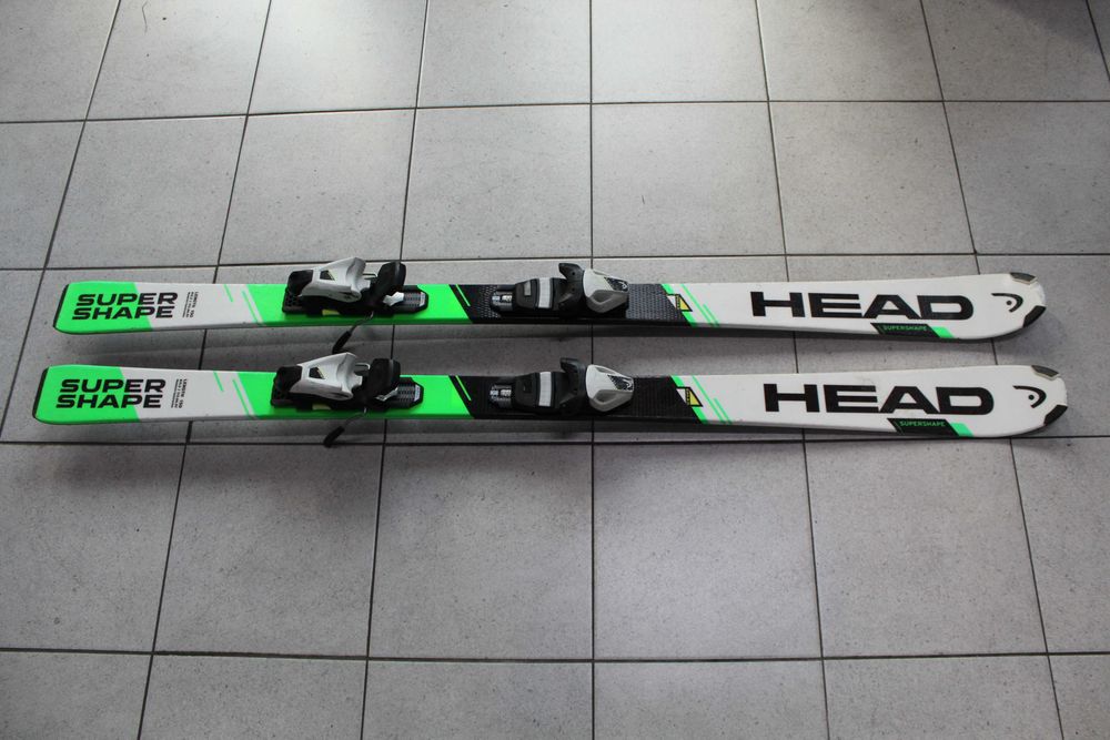 Narty HEAD SUPER SHAPE 150 cm + wiązania HEAD
