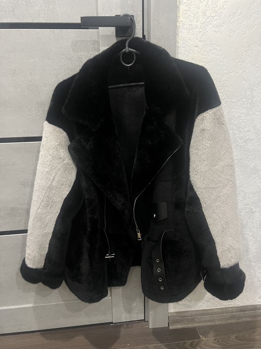 Шуба дублянка під норку