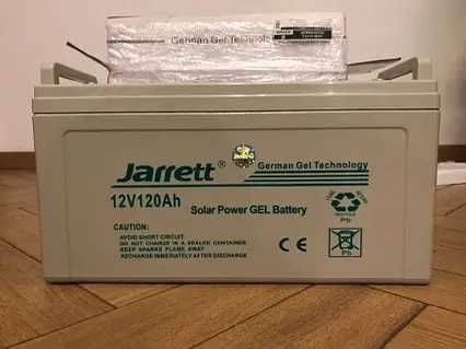 Гелевий аккумулятор для інвертора Jarret 12V 120/150/250 Ah для котла