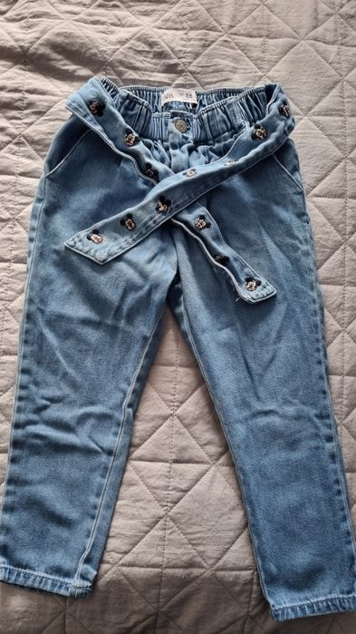 Jeansy ZARA dla dziewczynki
