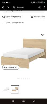 Rama łóżka Malm ikea