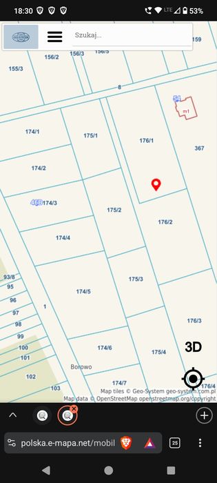 Działka Wólka Mlęcka działka 176/2 3000m2