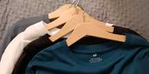 4szt zestaw koszulek basic z długim rękawem h&m rozm 170