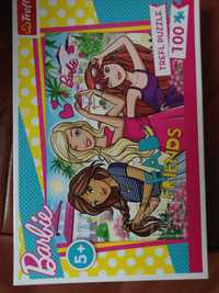 Puzzle Barbi jak nowe