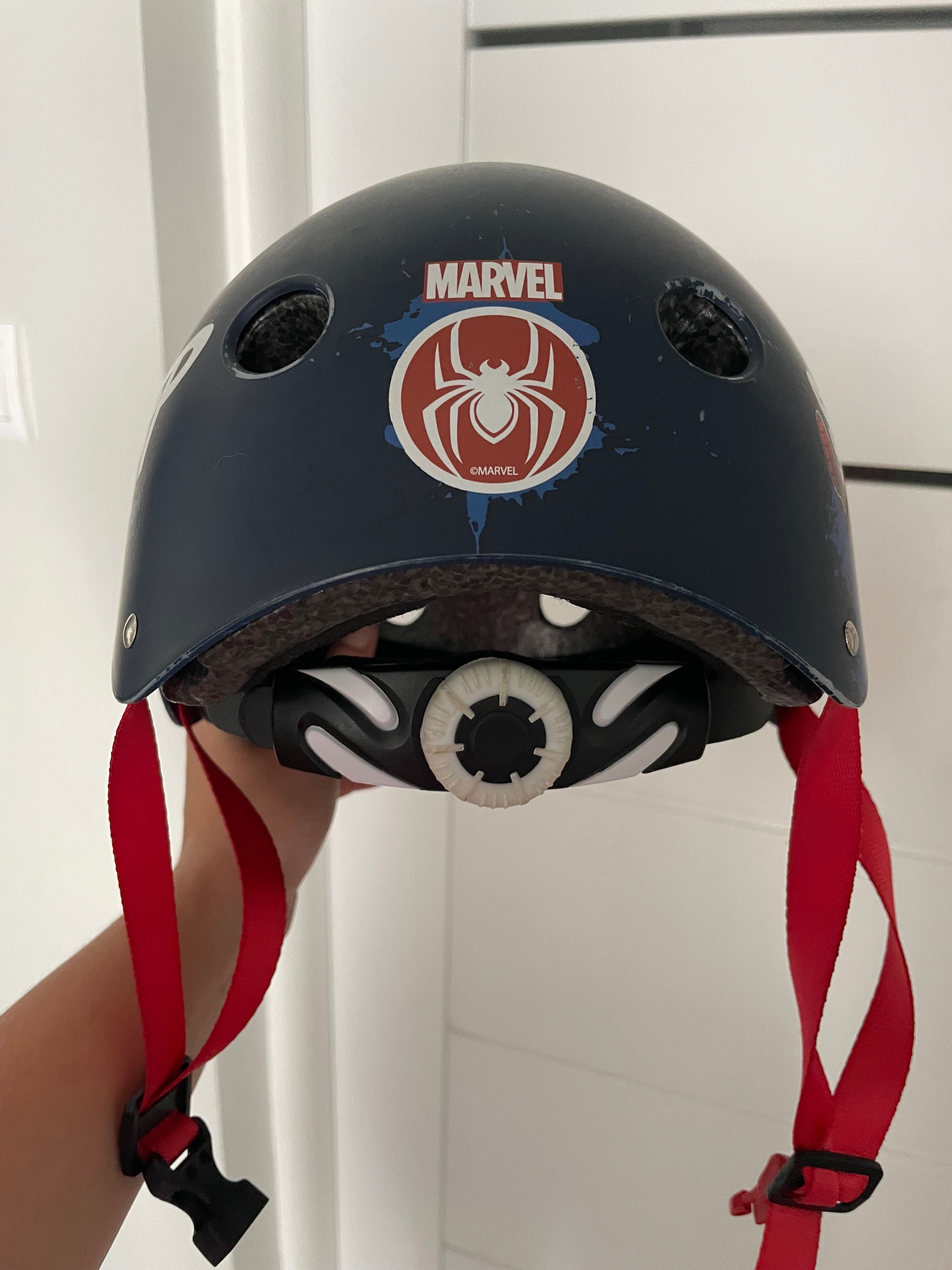 Kask rowerowy regulowany Spiderman