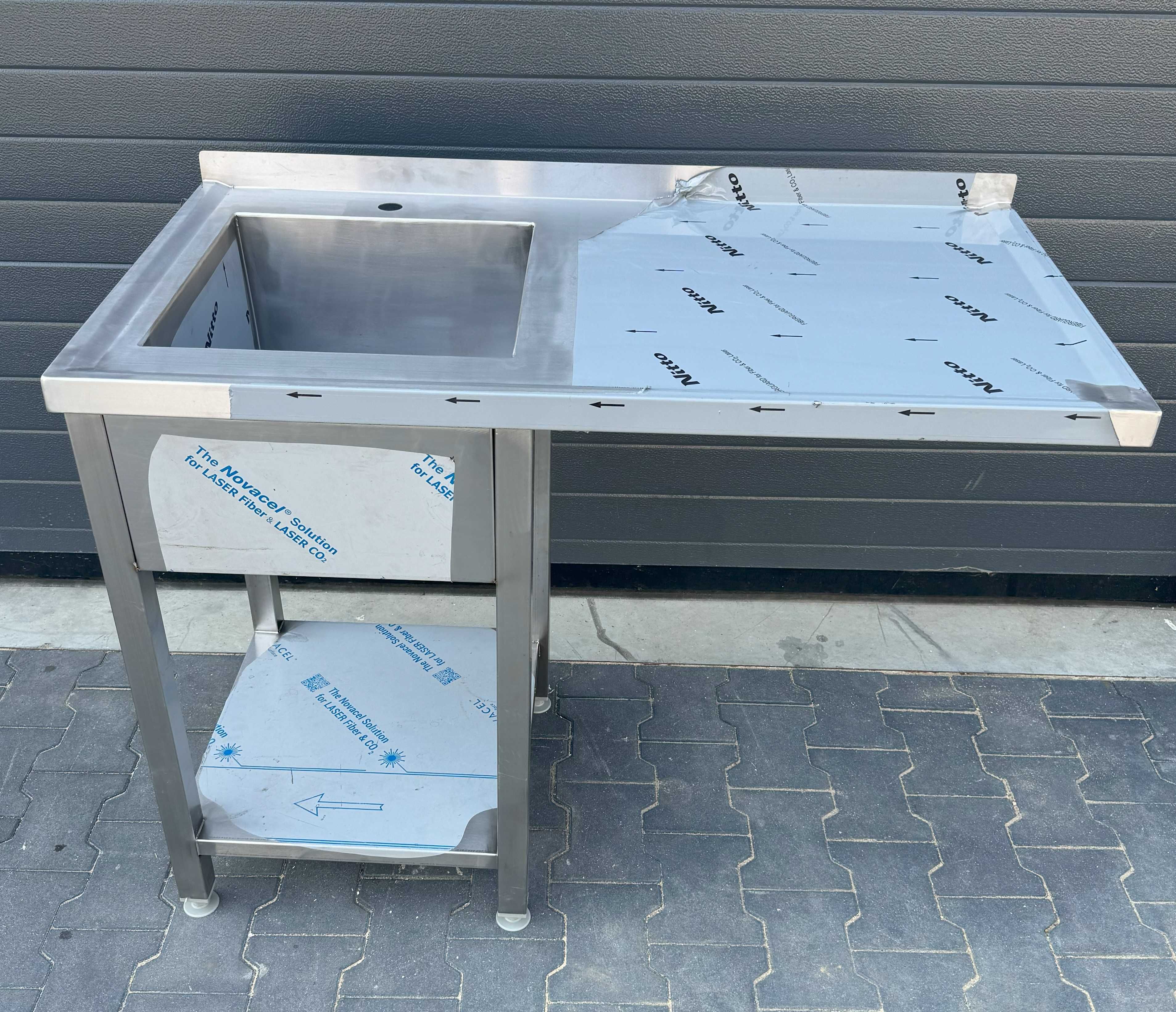 Meble gastronomiczne, Basen z blatem 1300x600x850