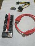 PCI-E 1x to 16x PCI Express Extender Powered Riser Card para Minar
