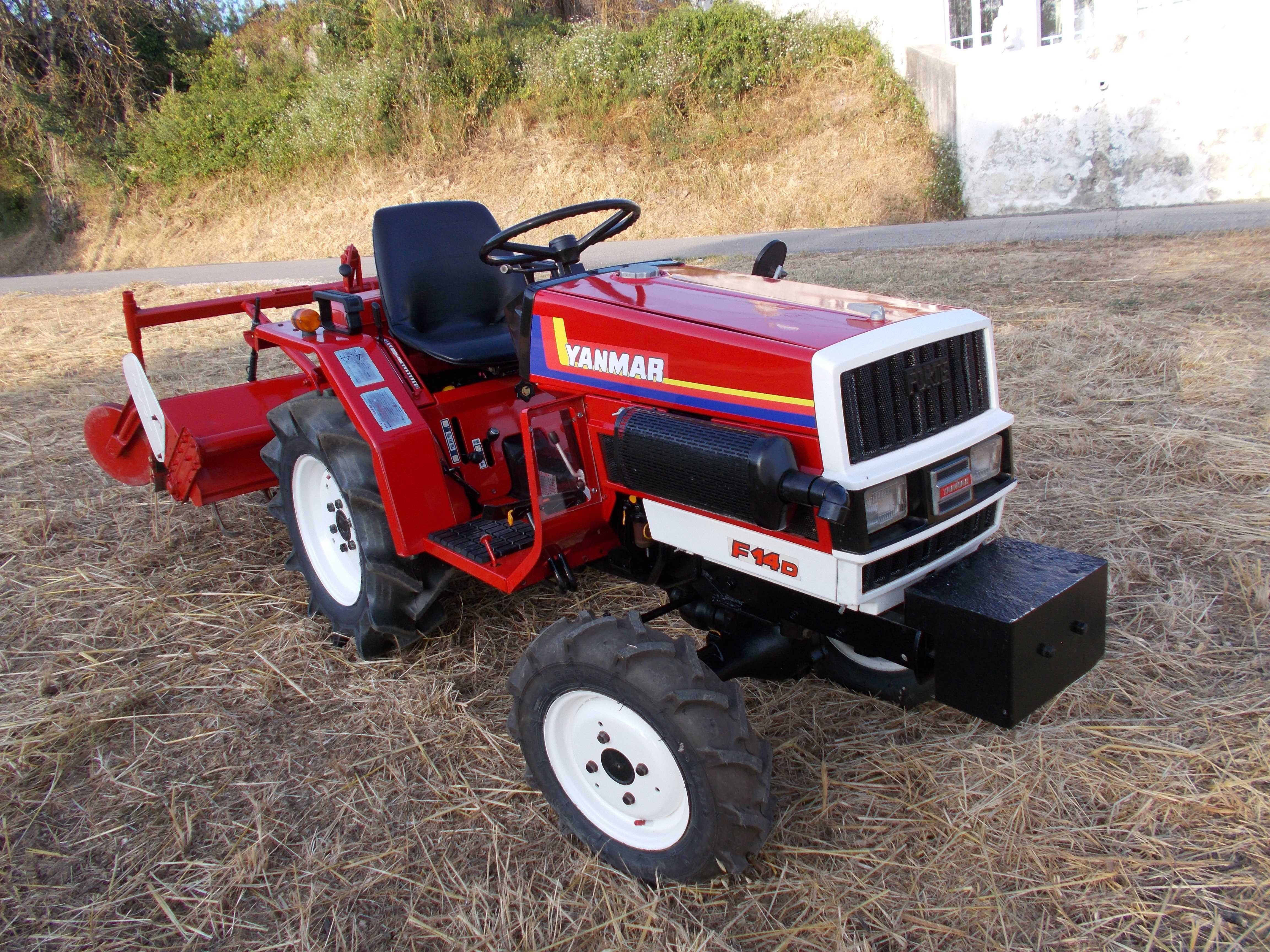 TRACTOR YANMAR   F14 D, c/ frese