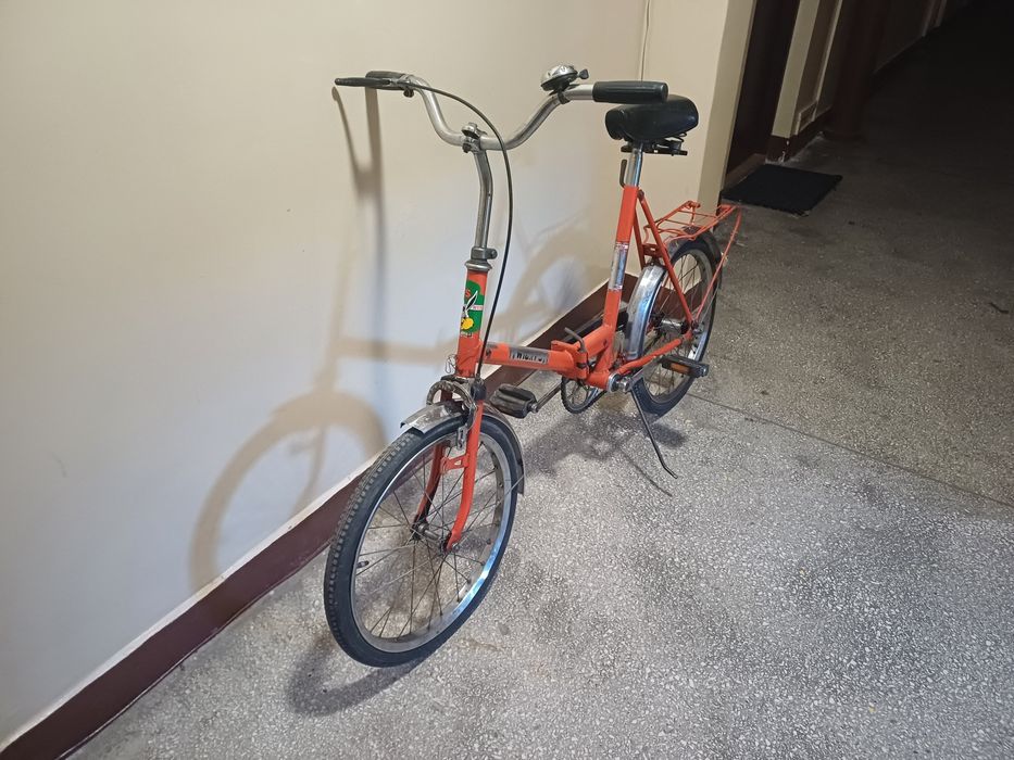 Rowery składaki z dawnych lat Wigry Flaming