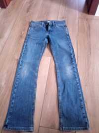 Spodnie jeansowe 140, niebieskie dziewczynka