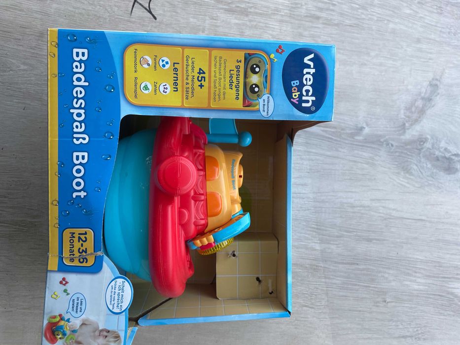 Vtech zabawa do kąpieli łódź zabawka dla dzieci