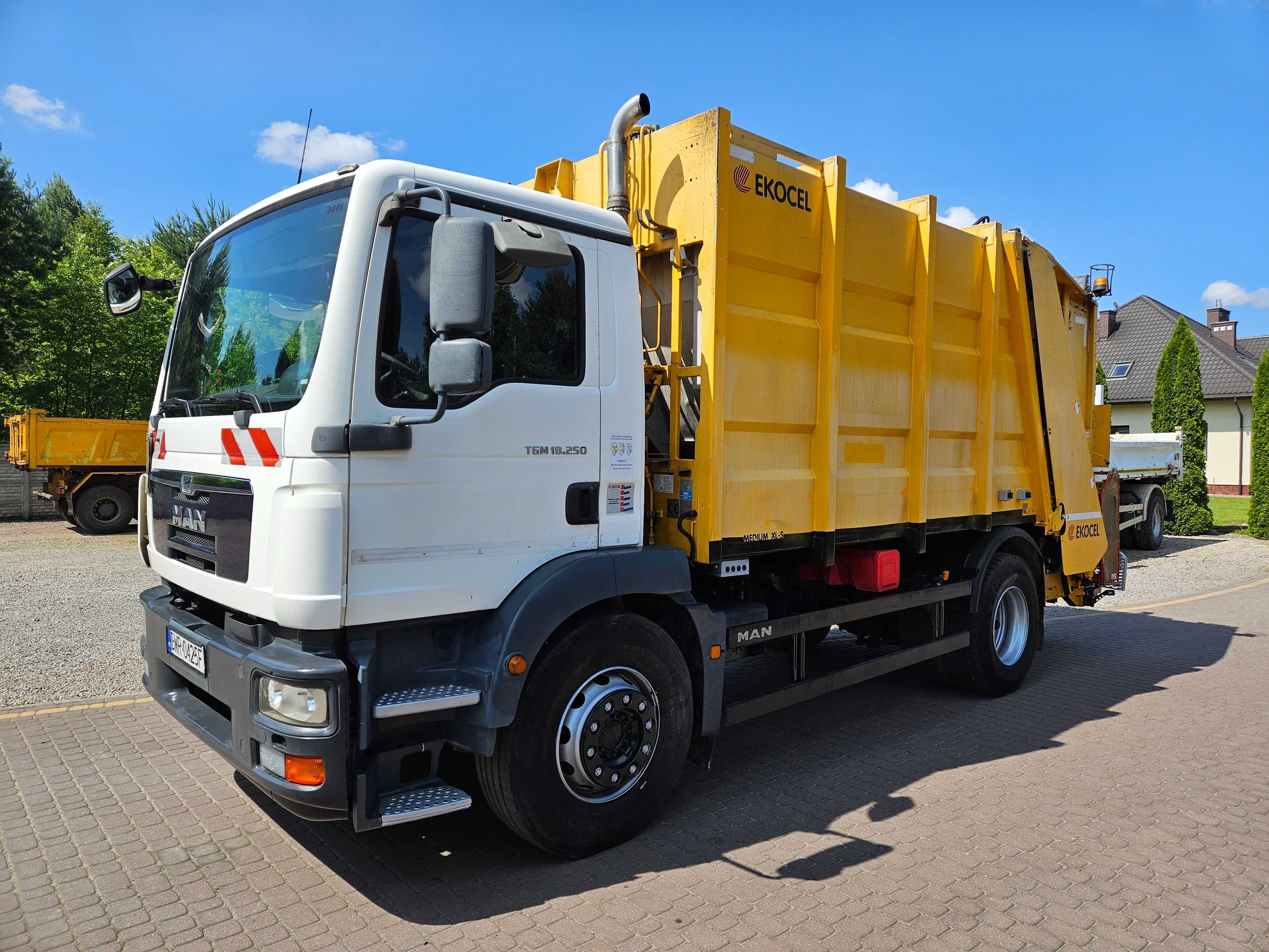 Śmieciarka MAN TGM 18.250  2013r  226000km