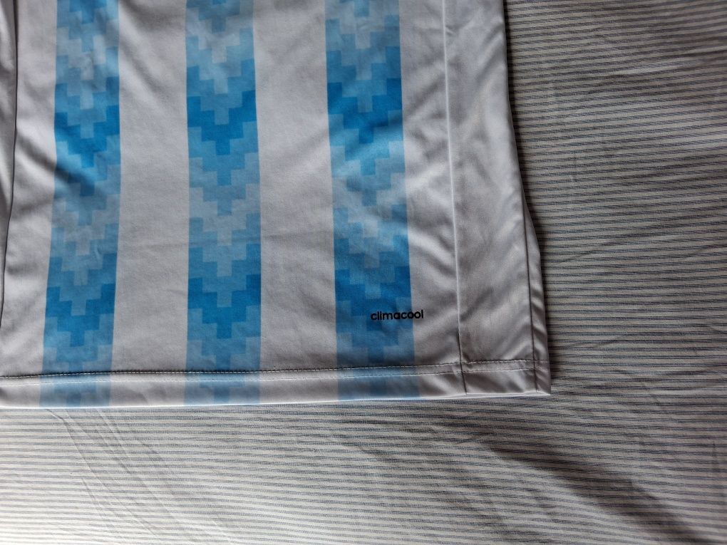 Camisola de futebol da Argentina do Messi