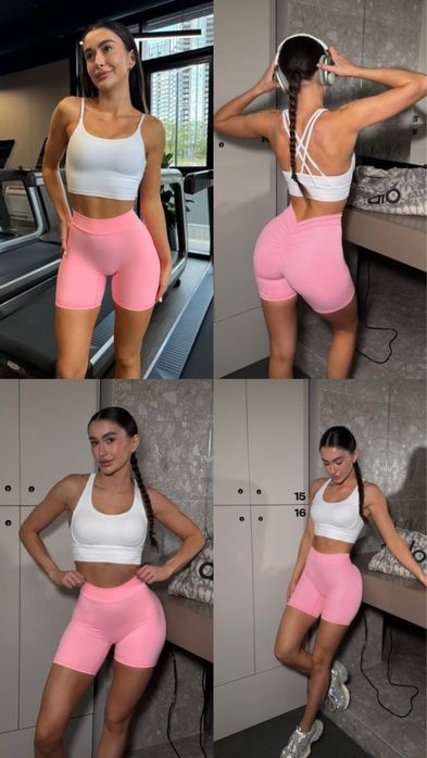 Велосипедки рожеві