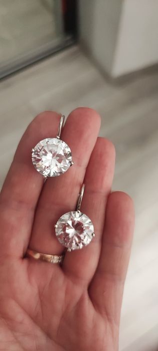 Серебряные серьги