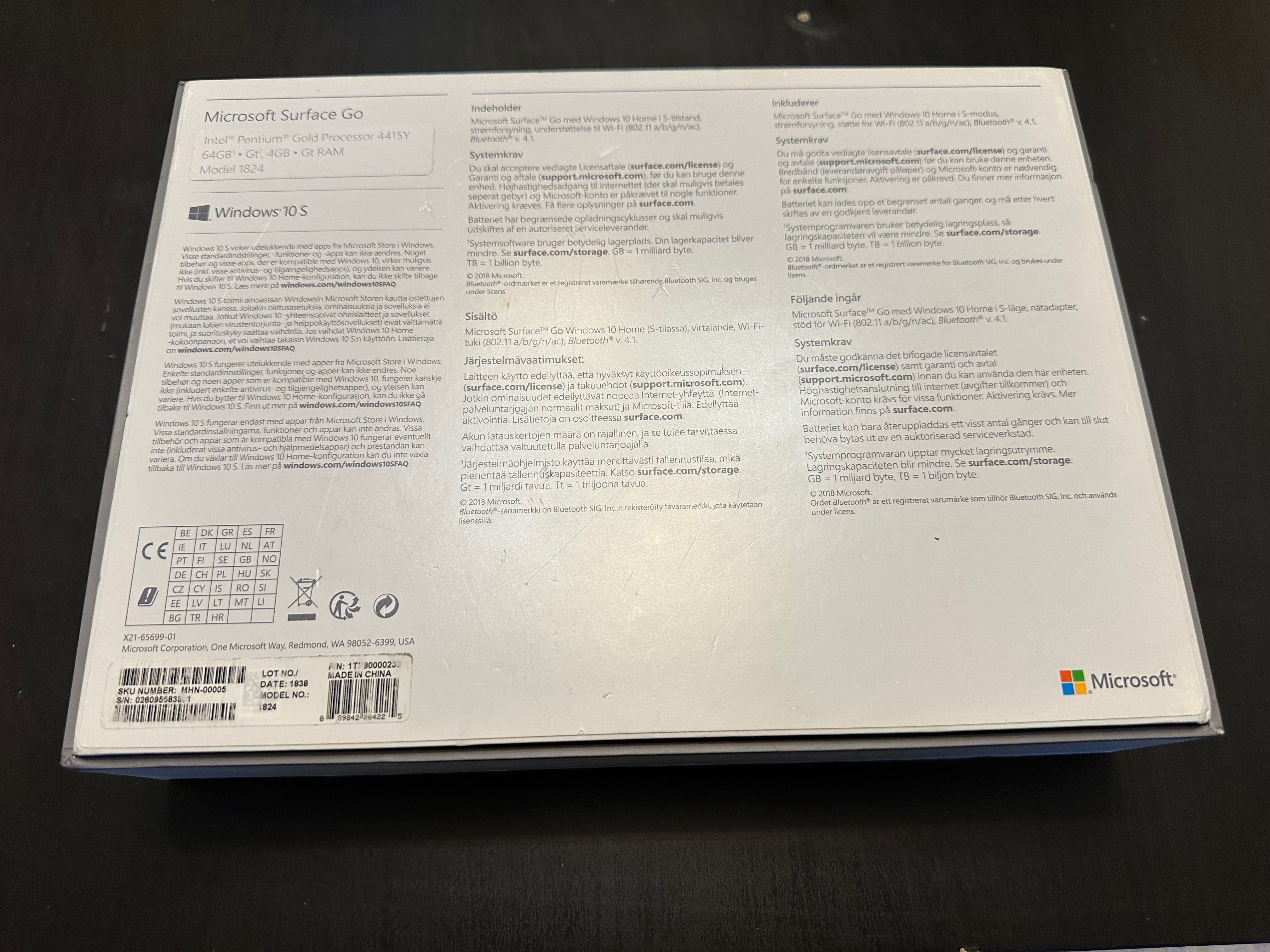 Ipad Microsoft Surface Go 2018