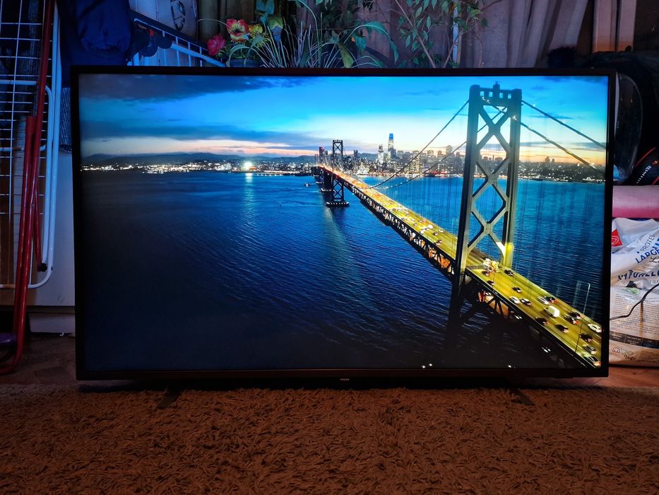 Tv Philips 55" 4K SMART AMBILIGHT UHD HDR telewizor LED DVBT-2 WiFi
