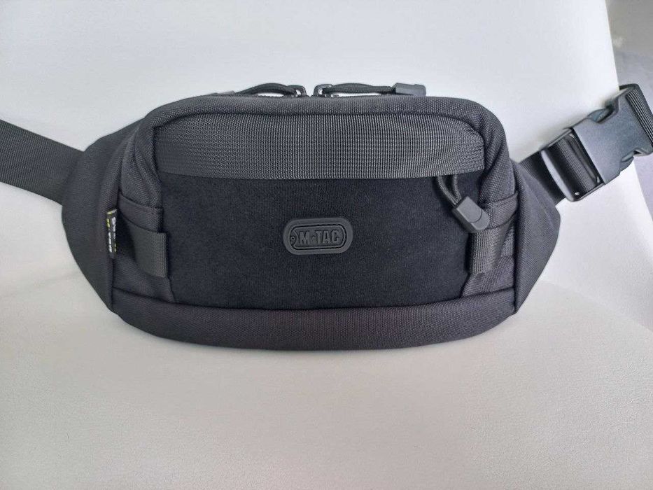 M-Tac сумка на пояс Waist Bag Black (30х13х6см), бананка М-Тас