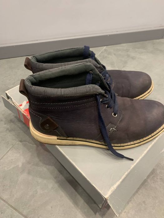 Високі черевики 27,5 см, нубук