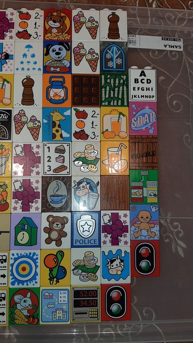 Każdy klocek 1 zł lego duplo