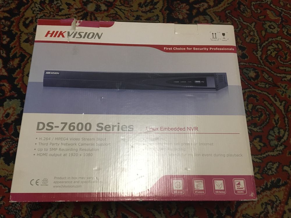Відеореєстратор Hikvision DS7616NI-E2 (ip 16 камер)