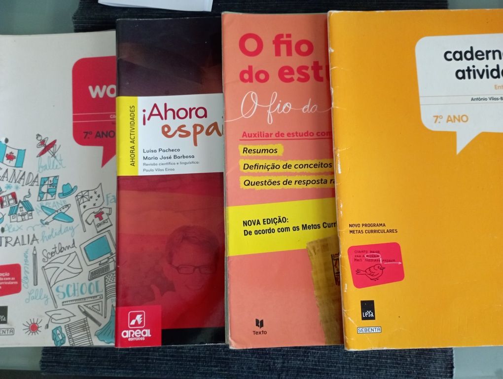 Cadernos de atividade de 7° ano