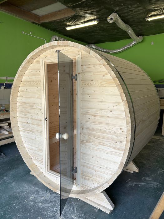 LAWA Sauna Beczka Producent SPA Szwedzkie drewno TOP Produkt