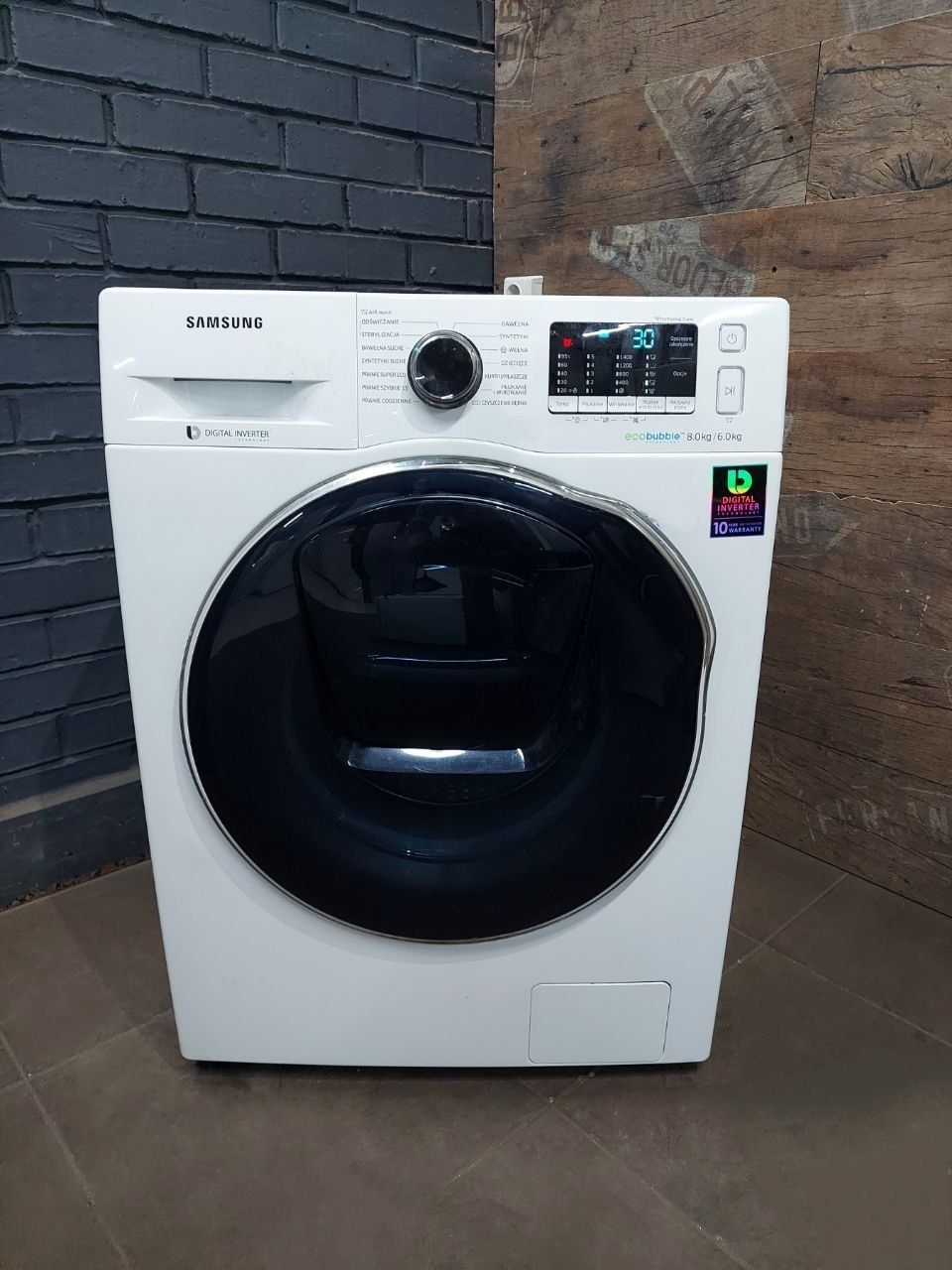 Пральна/стиральная машина Samsung WF8590NMW9