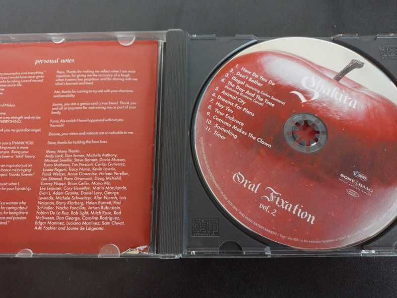 CD Shakira Fijacion oral Volume 2