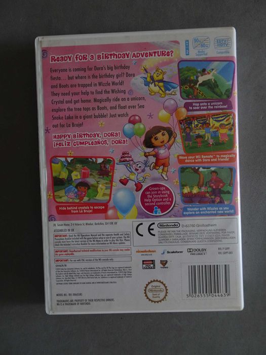 Jogo WII - Dora's Big Birthday Adventure