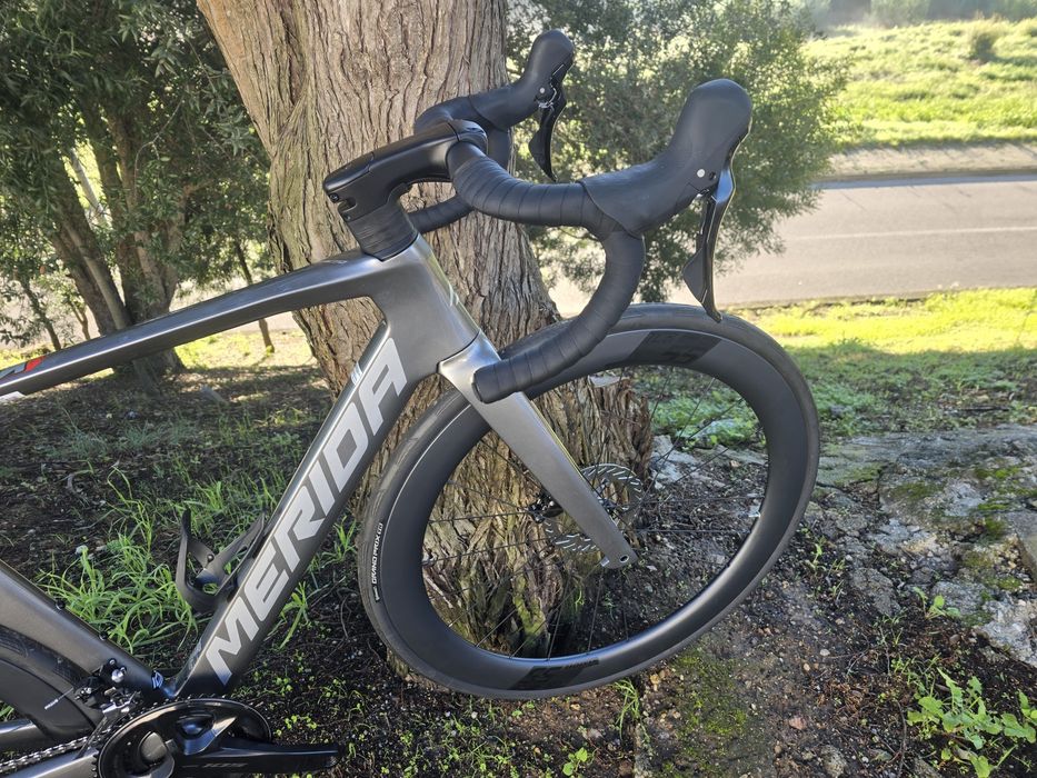 Merida reacto 12x2v rodas carbono