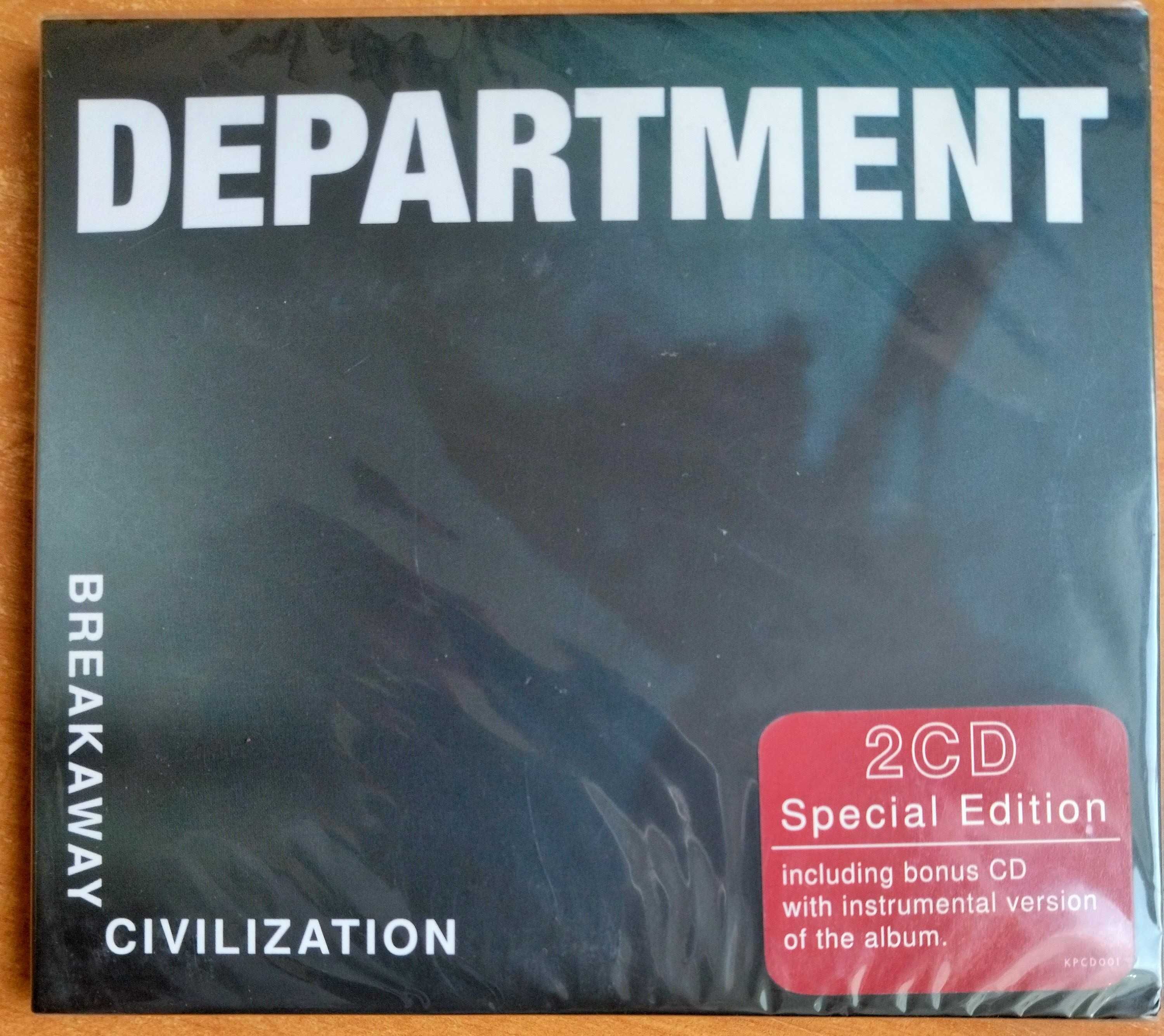 Department Breakaway Civilization Special Edition  2CD nowa w folii