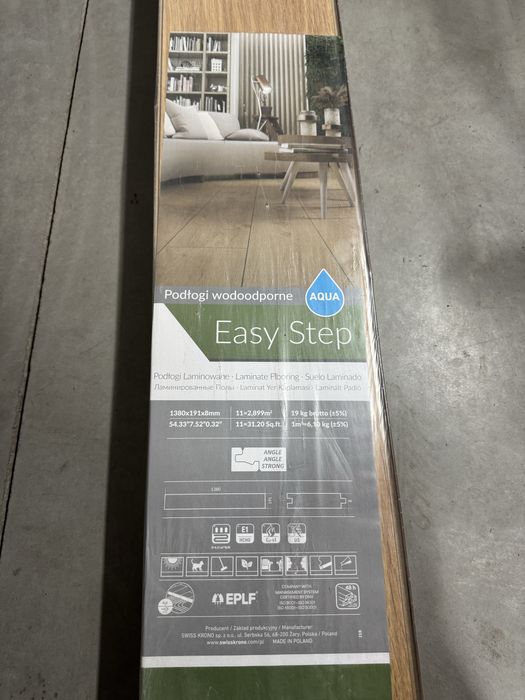 Panele laminowane wodoodporne easy step