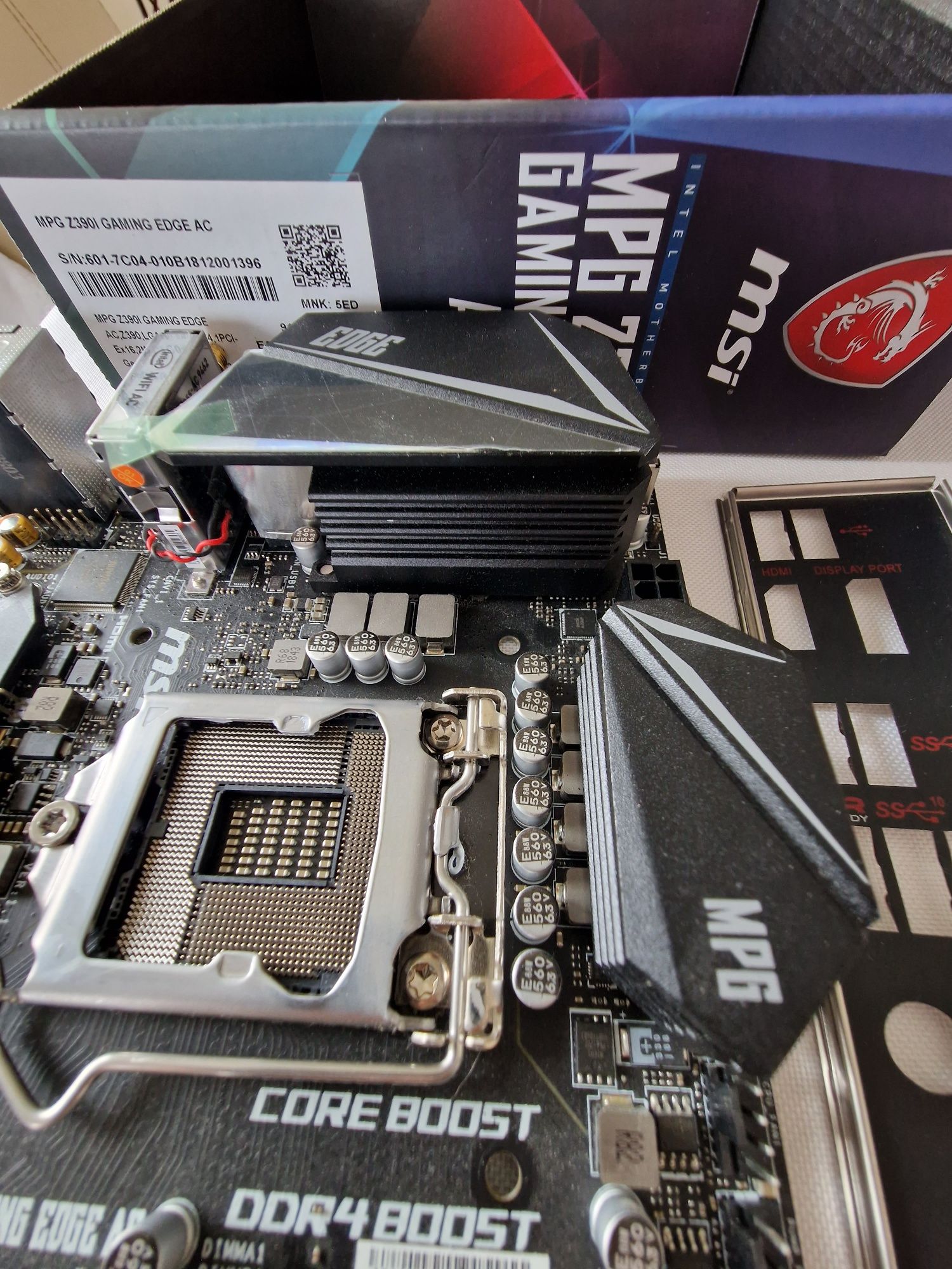 Płyta MSI MPG Z390I gaming edge ac