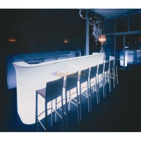 Balcão bar com luz led modelo Jumbo