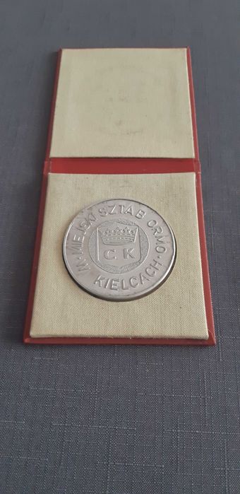 medal Miejski Sztab ORMO w Kielcach