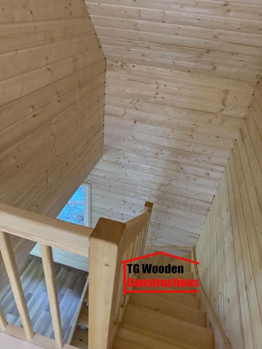 Dom Całoroczny szkieletowy drewniany 67m2 Stan deweloperski !!!