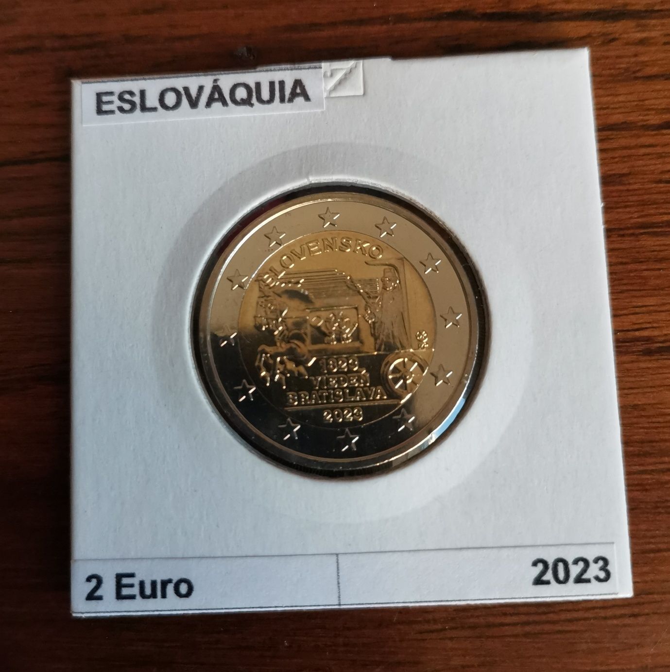 Moeda 2€ Eslováquia 2023
