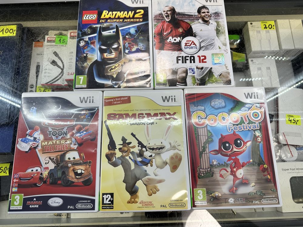 Gry na Nintendo Wii, FIFA, Lego, Batman, Disney