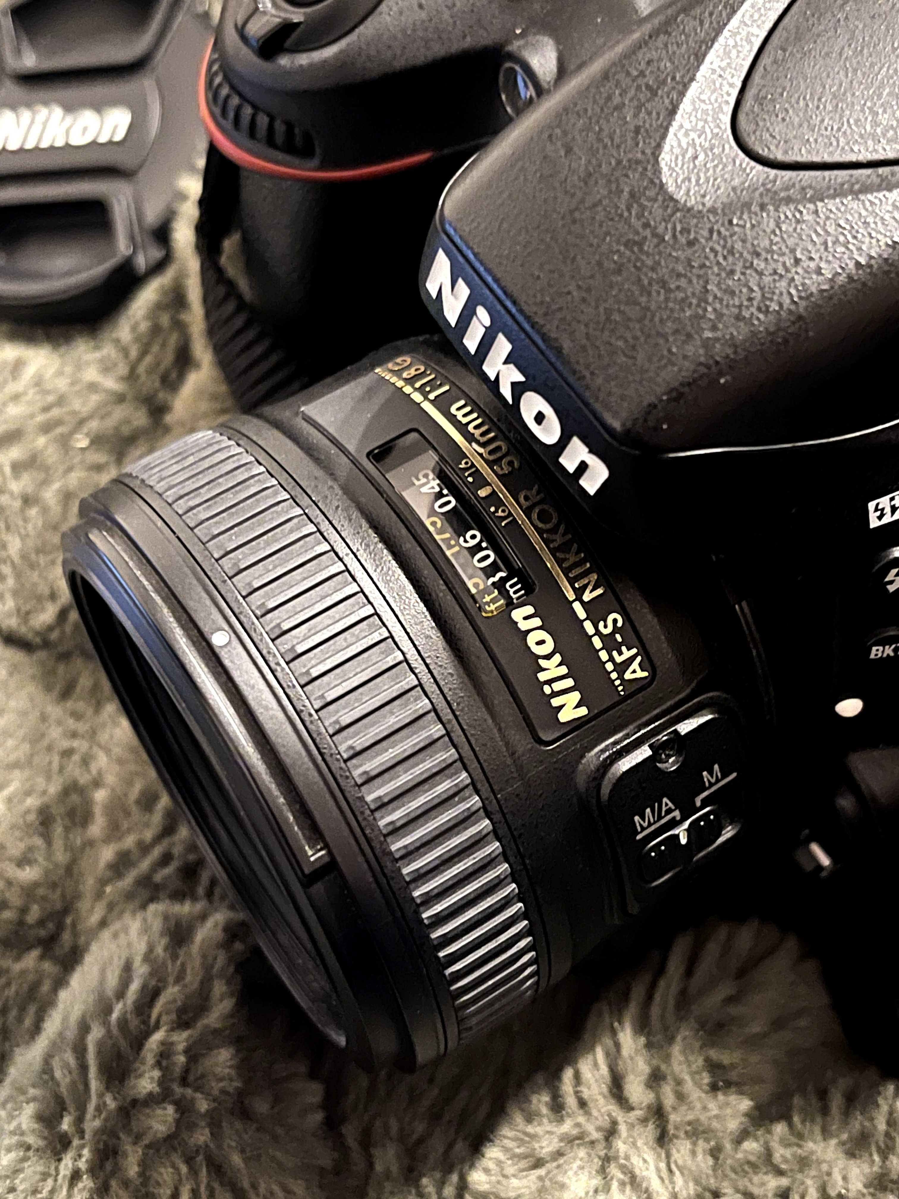 Nikon d610 + obiektyw Nikkor 50 mm f/1.8 G AF-S niski przebieg 12296
