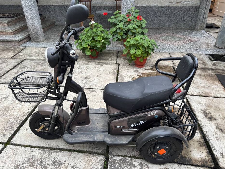 Електроскутер триколісний FADA BRAND ELECTRIC BICYCLES FDET 05CLA-60