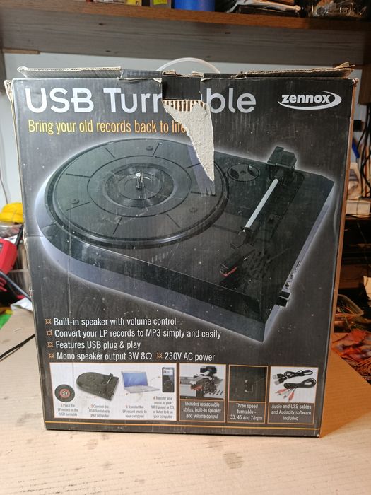 Gramofon Zennox z USB