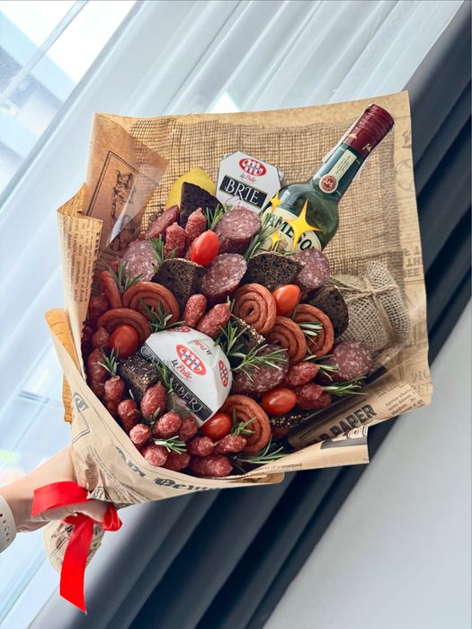 Чоловічий букет, букет для чоловіків, подарунок чоловіку, хлопцю